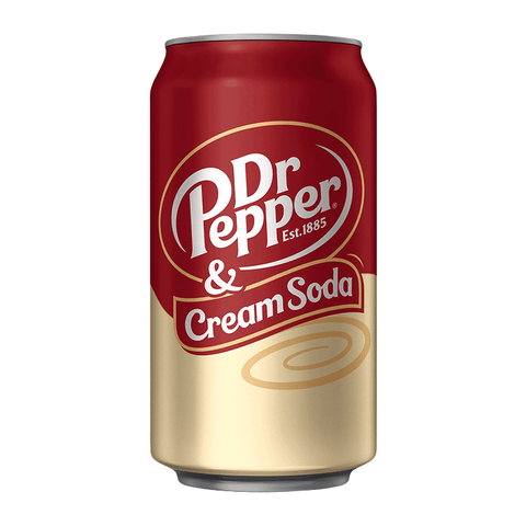 Dr Pepper Cream Soda 12floz/355ml - Pack of 12