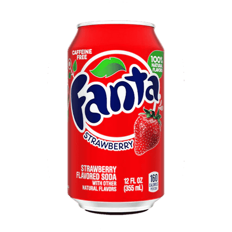 Fanta Strawberry 12fl oz/355ml - Pack of 12