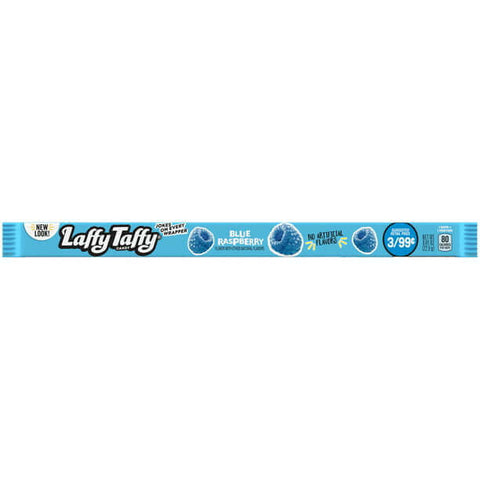 Laffy Taffy Rope Blue Raspberry 0.81oz/22.9g - Pack of 24